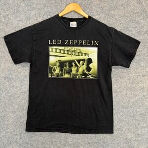 Vintage Led Zeppelin Shirt Adult Large 2005 Y2K Graphic Rock Band Music Rare Tee